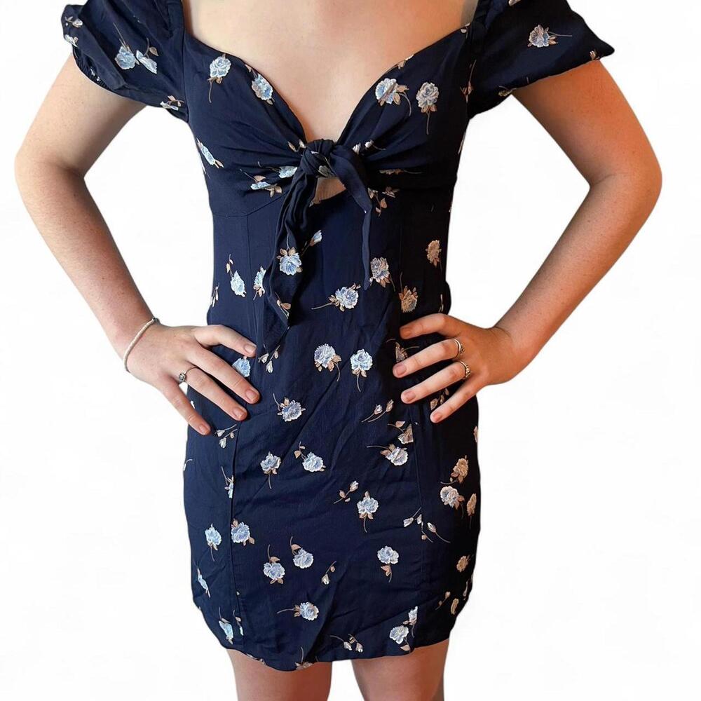Blue Life, Floral Mini Dress. Size XS
